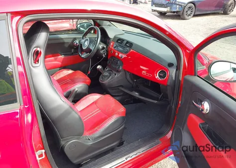 2013 Fiat 500 Abarth from USA, damaged, VIN 3C3CFFFH6DT753024